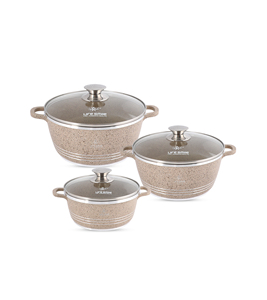 Juego de Utensilios de Cocina de 6 Piezas con Revestimiento de Granito Antiadherente de Múltiples Capas y Diseño Clásico - Product Image 2