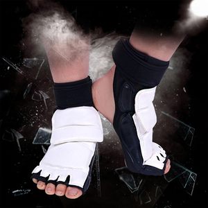 Bon fabricant OEM Taekwondo Double Fixation Élastique Protecteur de Pied Garde Arts Martiaux Kickboxing Protecteur de Pied Garde - Product Image 5