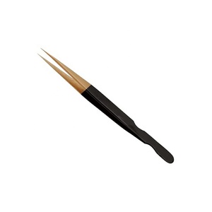 Eyelash Extension Tweezers Private Label | High Quality Eyelash Extension Tweezers / Eyelash Extension Tweezers Grip Inside - Product Image 1