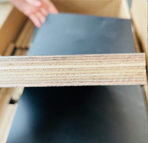 Vietnamese Manufacturer's Heavy-Duty E1 Phenolic <b>Board</b> <b>Black</b> Film Faced Plywood Rubber Core Eco-Friendly Water Bedroom Kitchen - Product Image 6