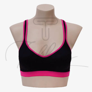 Sujetadores deportivos con tirantes elásticos suaves 2026, de secado rápido, MOQ bajo, sexy, para yoga y gimnasio, ropa deportiva personalizada, sujetador deportivo - Product Image 4