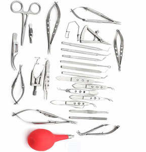 Juego de Instrumentos para Cirugía de Cataratas, Kit de Instrumentos Quirúrgicos Oftálmicos de Acero Inoxidable, Herramientas Microquirúrgicas con Certificación CE - Product Image 4