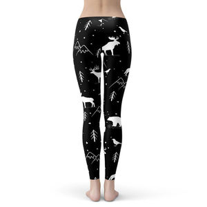Legging fantaisie taille haute pour femme avec compression de qualité supérieure, legging sexy, pantalon de fitness populaire pour femme effet push-up - Product Image 5