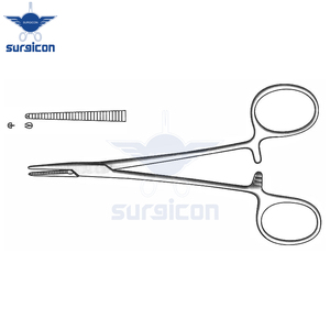 คีมหนีบหลอดเลือด Halsted-Mosquito Artery Forcep ขนาด 10 ซม. / 4 นิ้ว ฟันขนาด 1:2 แบบตรงธรรมดา สำหรับห้ามเลือด ใช้ในศัลยกรรม ผลิตจากสแตนเลสคุณภาพสูง - Product Image 3