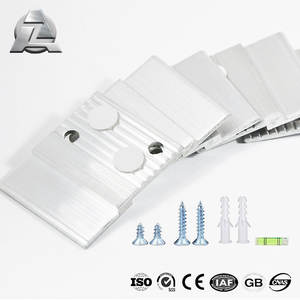 Support mural en forme de Z, fixation murale, attache française |   Résistant aux intempéries pour des applications intérieures et extérieures sécurisées - Product Image 3