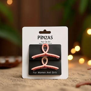 Set di fermagli per capelli Pinzas, 12 pezzi, finitura opaca, per donne e ragazze - Product Image 3