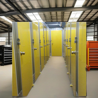 Bâtiment de casiers de stockage en acier en expédition rapide en vente Entrepôt en acier avec tendance populaire Autres maisons préfabriquées pour la boutique