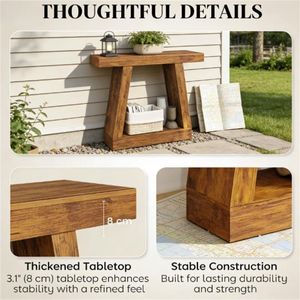 Main Console <b>Table</b> for Corridor Entrance or Sofa Use - Product Image 2