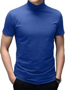 Camiseta de Manga Corta para Hombre, Cuello Redondo, Corte Regular, Informal, con Logotipo Personalizado en la Parte Delantera, 100% Algodón Tejido - Product Image 3
