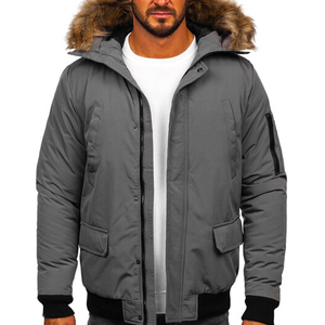 Fournisseur direct d'usine de parkas à capuche en toile pour hommes pour les commandes en gros OEM et la fabrication sous marque privée 2026 - Product Image 6