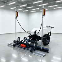 Robot de nivellement de sol intelligent avec laser pour béton, 3000 mm, fonctionnement autonome pour chantier intelligent