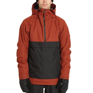Sweat à capuche thermique unisexe de haute qualité pour homme, idéal pour le ski et le snowboard, avec demi-zip, imperméable et personnalisable pour l'extérieur - Product Image 1