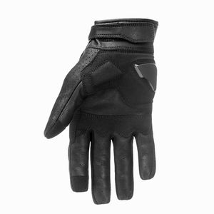 Guantes de Motocicleta para Invierno, Talla Grande, Protección de Nudillos de Fibra de Carbono, Agarre Antideslizante, Resistentes al Viento, Transpirables, Ligeros, de Cuero - Product Image 3