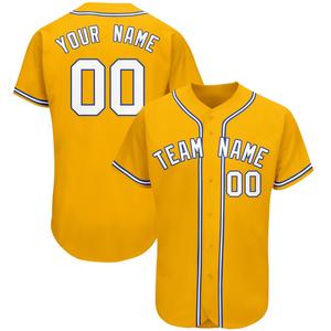 Camiseta de Béisbol Sublimada Transpirable Unisex, de Poliéster con Absorción de Humedad, Cuello en V, Ropa Deportiva para Equipos Atléticos, para Adultos - Product Image 2