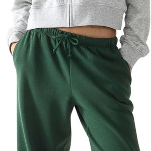 Pantalones Deportivos de Pierna Ancha para Mujer, Corte Holgado, Cintura Alta, Suaves y Cómodos, Casuales, Atléticos, con Cordón en la Cintura, Personalizados OEM ODM - Product Image 3