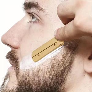 Navaja de Afeitar Recta Plegable de Acero Inoxidable Pro Cut Barber, Soporte de Cuchilla Resistente para un Afeitado Preciso de Barba y Cabello - Product Image 6