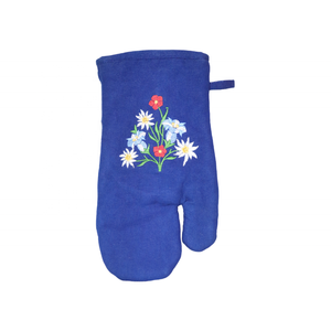 ถุงมือเตาอบทนความร้อนสำหรับใช้ในครัวถุงมือผ้าคอตตอนบาร์บีคิวสำหรับอบไมโครเวฟ - Product Image 1