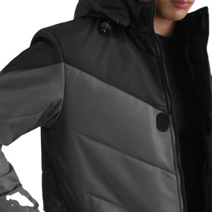 <b>Men's</b> Casual Thermal Puffer <b>Jacket</b> Thick Winter Outerwear Winter <b>Men's</b> Outdoor Cotton Puffer <b>Jacket</b> <b>Warm</b> Parka Coat - Product Image 5