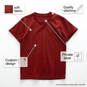 Premium heavyweight oversized drop shoulder <b>Tshirt</b> for men fashion drop shoulder t shirt outdoor jersey boxy shirt - Product Image 6