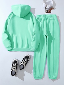 Conjunto Deportivo Personalizado con Logotipo e Imagen, Transpirable, Sin Costuras, con Capucha, para Primavera y Otoño, Conjunto de Dos Piezas, Ropa Deportiva de Invierno para Mujer - Product Image 1