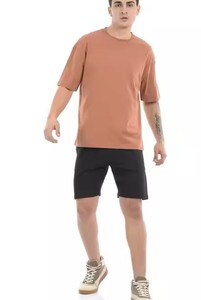 Qualité supérieure, coupe courte et ample pour t-shirt, design de logo personnalisé, décontracté, surdimensionné, tricoté, séchage rapide, 100% - Product Image 3