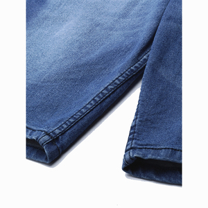 Shorts en jean pour hommes de haute qualité 100% coton, bleu délavé, confortables, décontractés, pour l'été, prix de gros, faible MOQ - Product Image 6