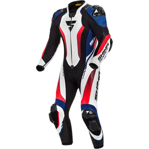 Custom made Men's Full Sleeve Motorcycle <b>Racing</b> Suit Black Red Leather Breathable One Piece All Seasons Motorbike Wear - Product Image 3