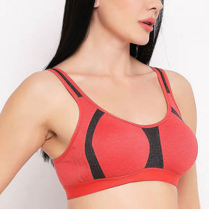 Soutien-gorge de sport tendance pour femme en matière respirante à faible MOQ, imprimé, col rond, collection 2026 - Product Image 4