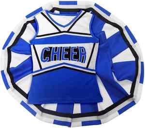 ชุดยูนิฟอร์มเชียร์ลีดเดอร์สำหรับผู้ใหญ่ Solid Traders ผลิตจากโพลีเอสเตอร์ 100% สีสันปรับแต่งได้ เสื้อและเสื้อท่อนบน - Product Image 5