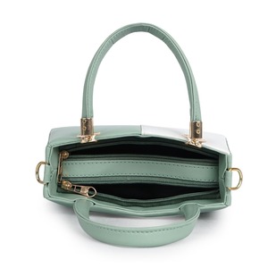 2024 Hot Selling Women's Crossbody <b>Handbags</b> Solid Color Large Capacity Luxury PU Leather Polyester Lining Zip Waterproof <b>Chain</b> - Product Image 4
