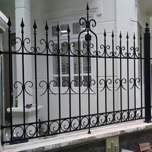 Customizable TTD Brand Iron Fence 1 Model Outdoor Metal Fence Panels Durable Garden Farm Use Vietnam Fencing Trellis Gates - Product Image 1