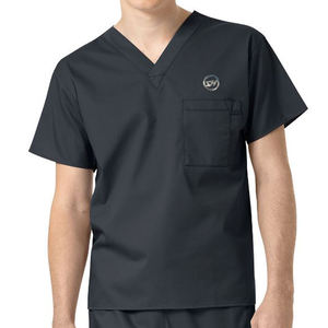 Uniforme Médico de Alta Calidad con Diseño de Color Personalizado y MOQ Bajo para Hospitales, Traje de Enfermera para Doctores, Enfermeras, Mujeres y Hombres con Cuello en V - Product Image 5