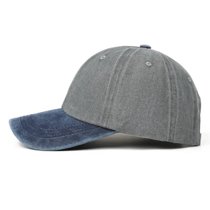 Gorras Unisex Lavadas Estilo Vintage con Combinación de Colores, Gorra de Béisbol Ajustable para Hombre y Mujer, Casual, Verano, Aire Libre, Deportiva, Suave, Protección Solar - Product Image 3