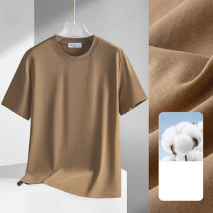 เสื้อยืดคอกลมแขนสั้นแบบยูนิเซ็กซ์ ปักโลโก้ตามสั่งด้านหน้า ผ้าฝ้าย 100% ระบายอากาศได้ดี ทรงปกติ สีพื้น สำหรับฤดูร้อน - Product Image 6