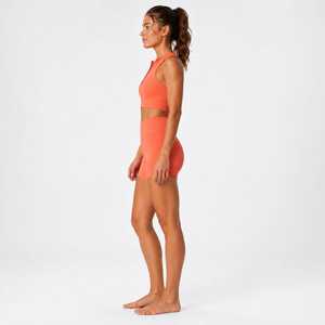 Conjunto Deportivo para Mujer, Top y Shorts, Logotipo Personalizado, Transpirable, Elástico, para Gimnasio, Fitness y Entrenamiento - Product Image 4