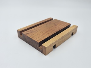 ที่วางสบู่ไม้รูปทรงสี่เหลี่ยมผืนผ้าที่เป็นมิตรกับสิ่งแวดล้อม - Product Image 2