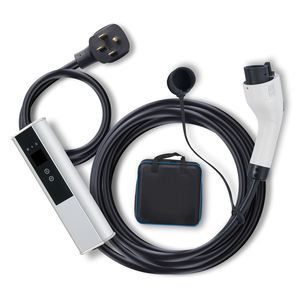 Caricatore EV Portatile 240V 40A con Cavo da 7,6m e Interfaccia Tipo 1 (Spina NEMA 14-50P 40A/32A/24A/16A Regolabile) - Product Image 2