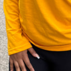 Camiseta Personalizada SGRHO de Manga Larga para Mujer, con el Logotipo de la Hermandad Griega Sigma Gamma Rho, Cuello Redondo, Informal, de Algodón, Venta al Por Mayor - Product Image 6