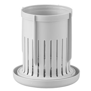 Portascopino per WC con manico in PP, compatto e comodo, montaggio a parete, per una pulizia profonda - Product Image 6