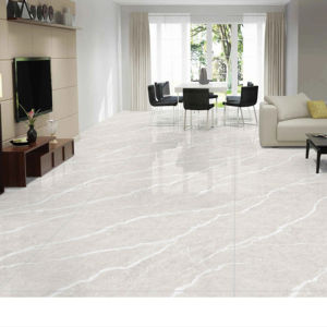 Carreaux de porcelaine polie et émaillée de luxe 60x120cm 600x1200mm 24x48 pouces, grandes dalles pour sols de hall d'hôtel et bureaux - Product Image 1