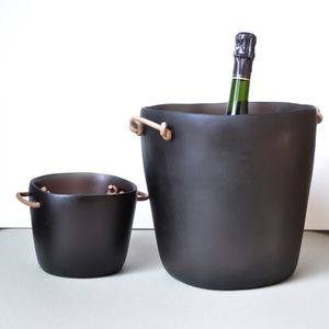 Cubo de hielo de resina, elegante recipiente para enfriar bebidas hecho a mano, para vino, champán, cerveza, recipiente para almacenar hielo para el hogar y el bar - Product Image 4