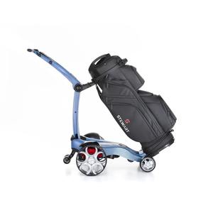 Chariot de golf électrique Stewart de haute qualité Golf-X9 avec fonction de poussée à distance, portée Signature, batteries supplémentaires incluses, certifié DOT - Product Image 4
