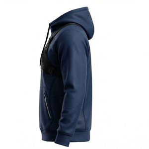 Sudadera Táctica con Bolsillos y Sistema de Correas Ajustables, Estilo Urbano y Deportivo - Product Image 3