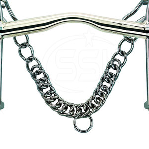 Diseño de Bocado Pelham de Acero Inoxidable Confiable, Cómodo para Caballos, Apto para Montar en Arena y Uso al Aire Libre - Product Image 4