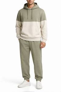 Ensemble de survêtement sportif sur mesure de qualité supérieure, coupe ajustée, pour la gym, le fitness, l'entraînement et la course à pied, en vente - Product Image 6