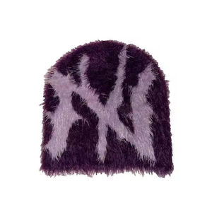 Bonnet en polaire réversible personnalisé au meilleur prix, tendance, 100% coton, motif uni, bonne qualité, accessoire d'hiver - Product Image 1