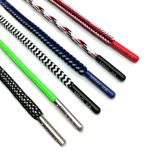 Cordon tressé personnalisé de 12 mm de large, à 3 brins torsadés, avec embouts métalliques, pour cordons de sweat à capuche, lacets de chaussures, vêtements, chaussures, textiles de maison, sacs - Product Image 4