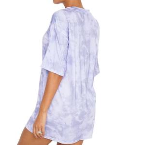 T-shirt décontracté vintage surdimensionné pour femme, T-shirt urbain élégant en coton à motif graphique pour femme, Haut décontracté premium à col rond pour femme - Product Image 2