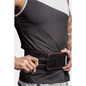 Custom Logo Cowhide Waterproof Eco-Friendly <b>Elastic</b> Heavy Duty Non-Slip Breathable Unisex Weightlifting <b>Belt</b> - Product Image 5