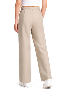 Pantalon d'école à taille élastique, pantalon large, pantalon de cérémonie, uniforme scolaire pour filles, style preppy, école primaire - Product Image 3